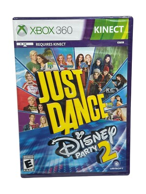 Just Dance: Disney Party 2 (Microsoft Xbox 360, 2015) Factory Sealed