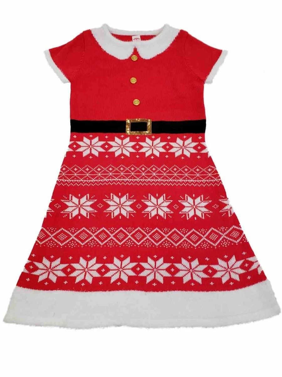 White snowflake sale dress