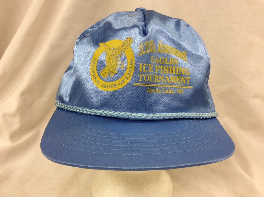 trucker hat baseball cap 11th Annual Eagles Ice Fishing Tournament