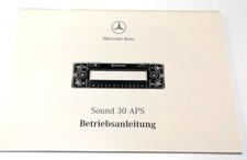 Original Becker Sound 30 APS Bedienungsanleit...