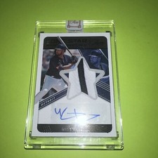2022 Panini Three & Two Riley Greene Auto Patch Lone Star Autograph #7/7 Tigers