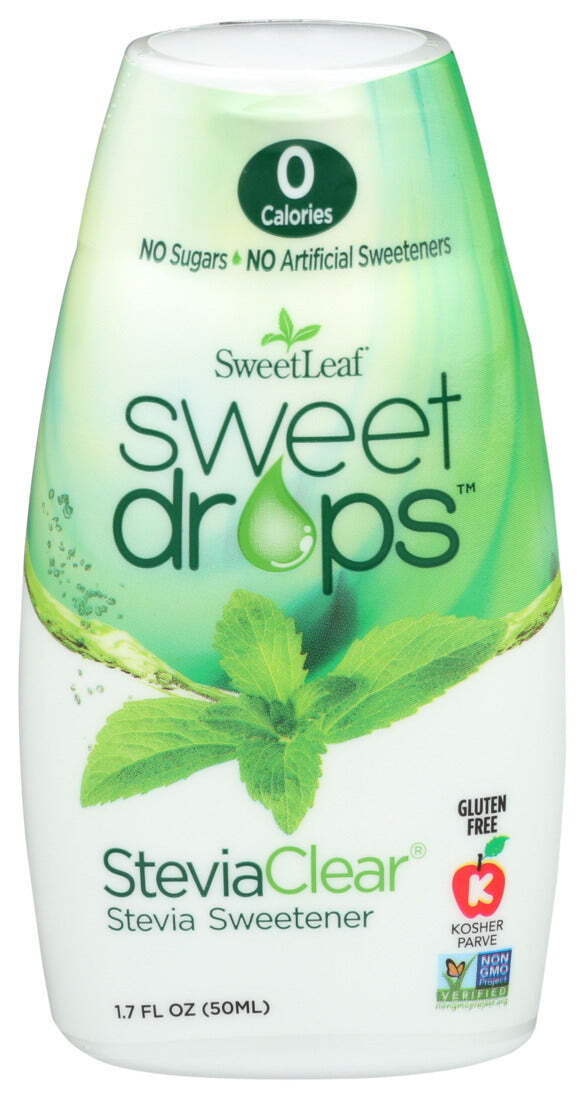 Подсластитель из стевии Sweetleaf Sweet Drops Steviaclear по 1 штуке по 1,7 унции