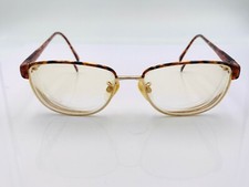 Vintage Tura Tortoise Gold Metal Oval Sunglasses Japan FRAMES ONLY