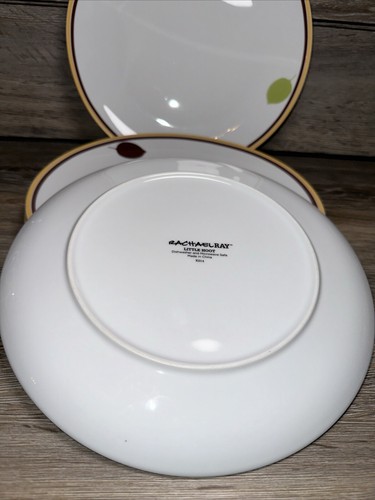 Rachael Ray Little Hoot Set Of 4 Dinner Plates - Picture 3 of 3