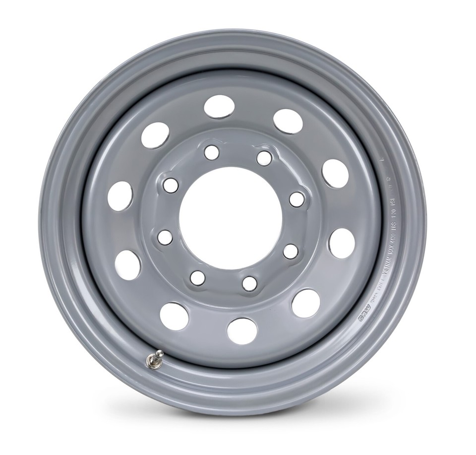 Steel Mod Rim WINDA Trailer Tire Wheel ST235/80R16 10-Ply E 123L 8 Lugx 6.5