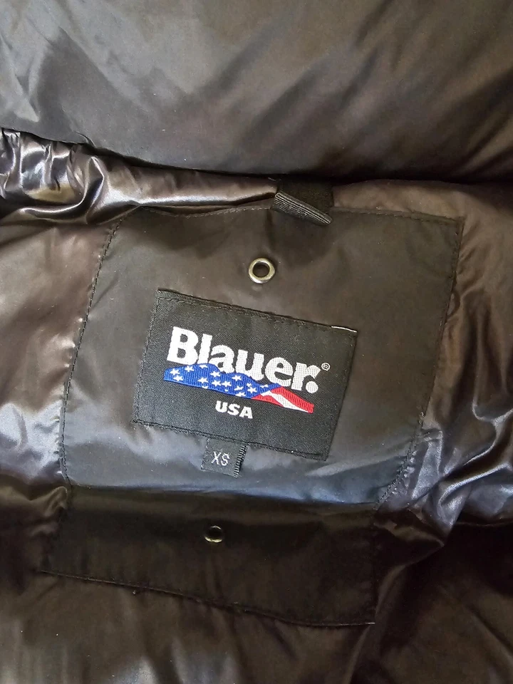 Chaqueta de plumón Blauer USA Brielle para damas con divisiones laterales-XS/venta al por menor-$815 Foto 4 de 4