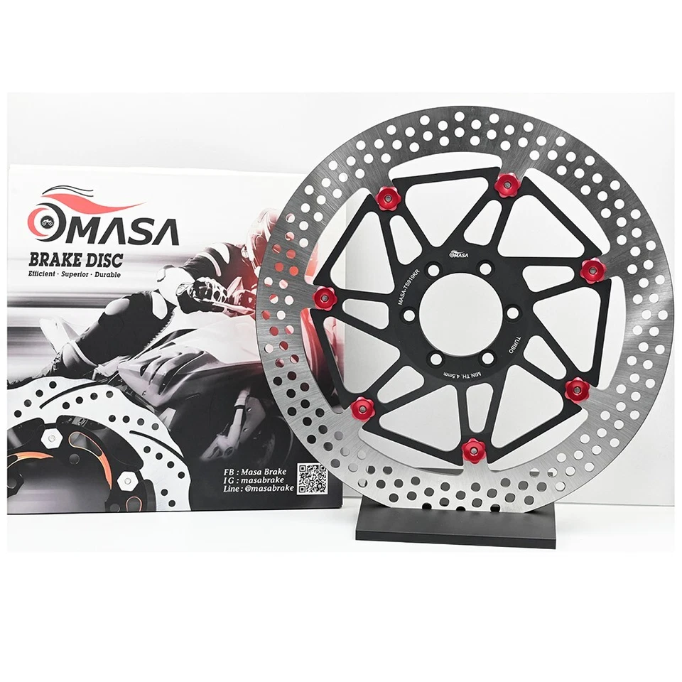 Rotor de freio flutuante + pastilhas para DUCATI 998 R 998cc 2002-2003 - Imagem 4 de 4