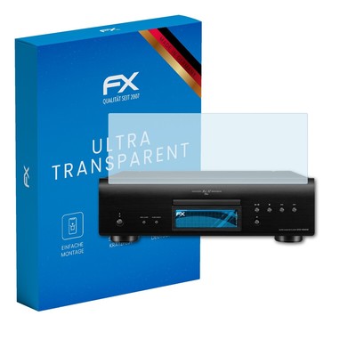 atFoliX 3x Displayschutzfolie für Denon DCD-1600NE Schutzfolie klar Folie