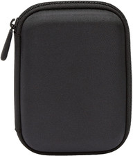 Portable External Hard Drive Carrying Case with Mesh Storage, Protection, Secure