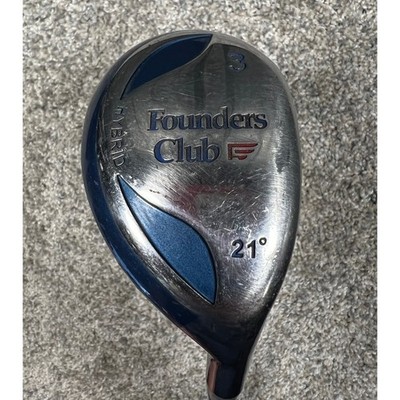 Founders Club Hybrid 21° 3 Wood Ladies Flex Low Torque High Modulus 38.5''