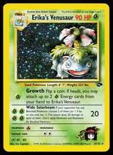 Erika's Venusaur 4/132 Unlimited Holo SWIRL Gym Challenge Pokemon Card on eBay