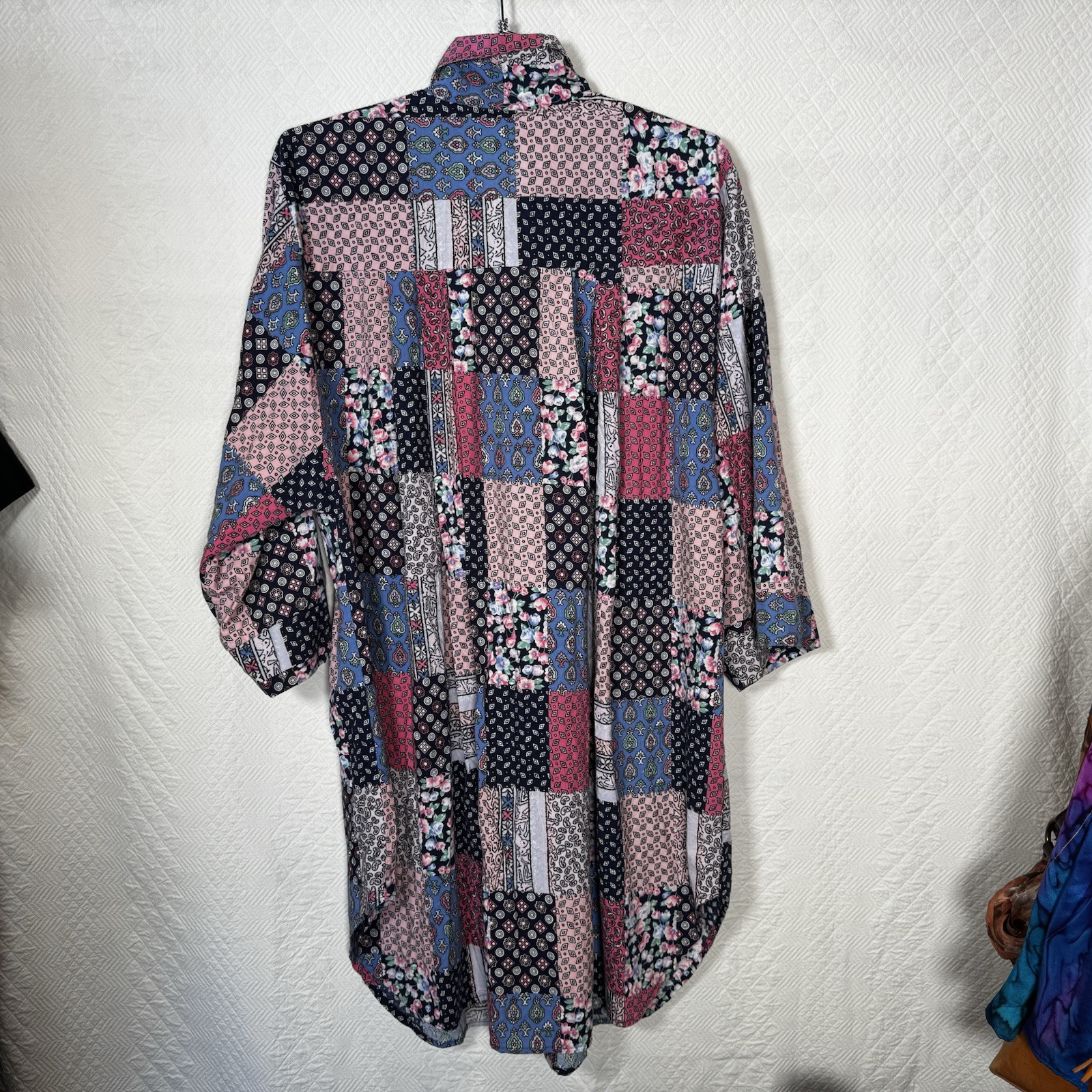 a personal touch vintage patchwork button up 1X - image 7