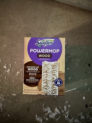 Swiffer PowerMop Wood Refill Pads 8 Count Genuine NEW Mop Refills FAST SHIP