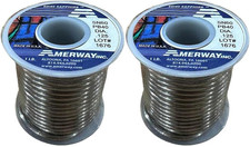 2 PACK Amerway 60/40 Solder 1Lb.Spool for Glass Crafts Repairs