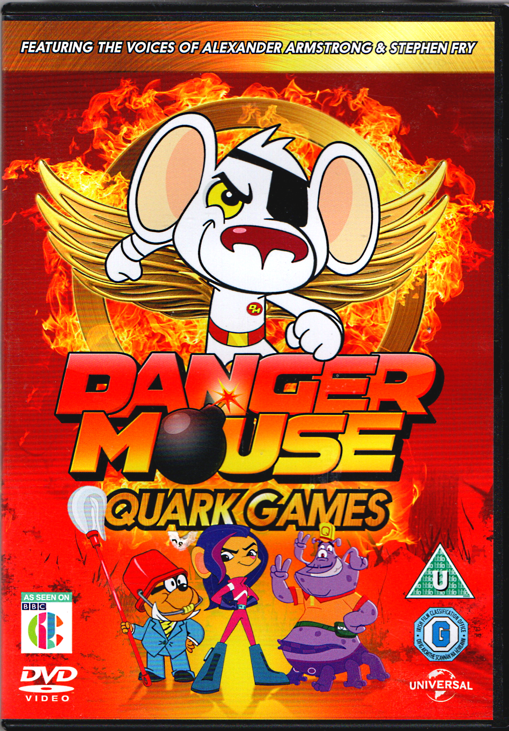Danger Mouse: Quark Games - DVD - U -Animated - Alexander Armstrong - FAST POST