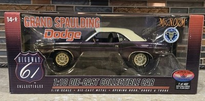Highway 61 1970 Dodge Challenger T/A Plum Crazy /402 Limited!! 1/18 Scale 50695