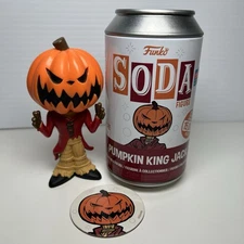 Funko Soda Pumpkin King Jack Disney Nightmare Before Christmas Fall Convention