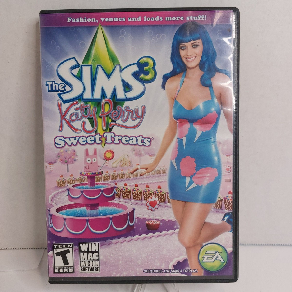 The Sims 3 Katy Perry Sweet Treats PC Mac Complete Tested Disc EA