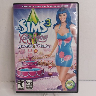The Sims 3 Katy Perry Sweet Treats PC Mac Complete Tested Disc EA