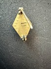 Vintage 10k gf Xi Omega Fraternity Sorority Pin w/Seed Pearls — photo 2