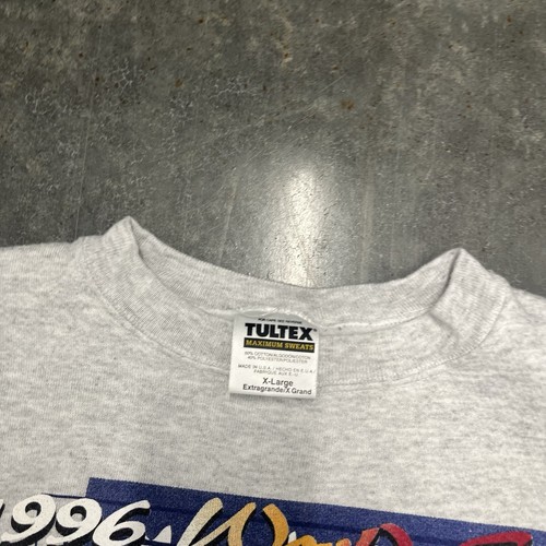 NY Yankees World Series Sweatshirt 1996 vs Atlanta Braves Original 90s Men’s XL - Picture 3 of 5