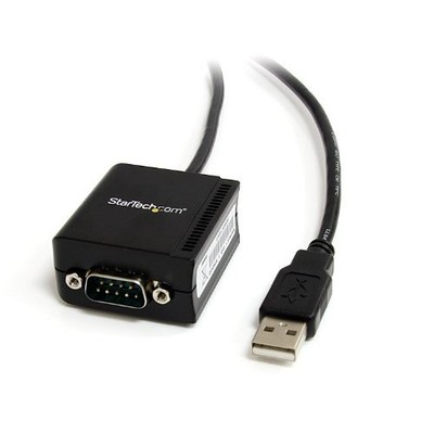 StarTech 1 Port FTDI USB to Serial RS232 Adapter Cable with COM Retention - DB-9
