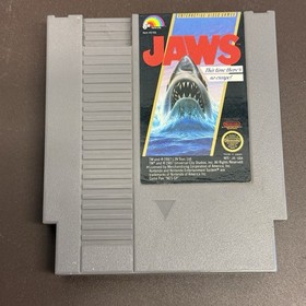 Jaws (Nintendo Entertainment System NES, 1987)  Authentic Tested And Working
