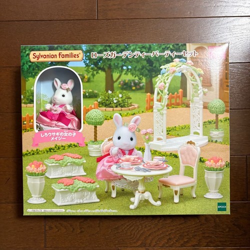 Sylvanian Families Rose Garden Tea Party Set Epoch Limited Edition Unopened