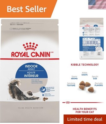 Royal Canin 7 lb Indoor Adult Dry Cat Food - Chicken Flavor for Digestive Health
