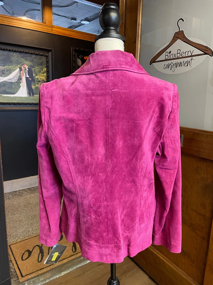 Blazer Preston & York de cuero nuevo con etiquetas (L) Foto 2 de 4