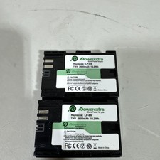 2 Pack NEW Replacement Battery LP-E6 For Canon EOS 80D 6D 7D 70D 60D 5D A10 R1