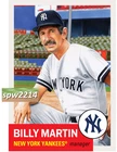 Topps Living Set Billy Martin #919 - Presale