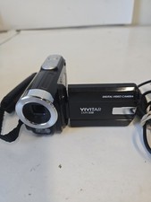 Vivitar DVR 508 Camcorder HD Camera Pocket Size Works 4X Digital Zoom Dk