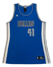 Dallas Mavericks Dirk Nowitzki 41 Jersey   Women  s XL   Adidas NBA Replica NEW