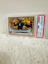 2022 Topps Chrome Gilded Frank Thomas Gold Etch Refractor SSP #59/99 Card #27