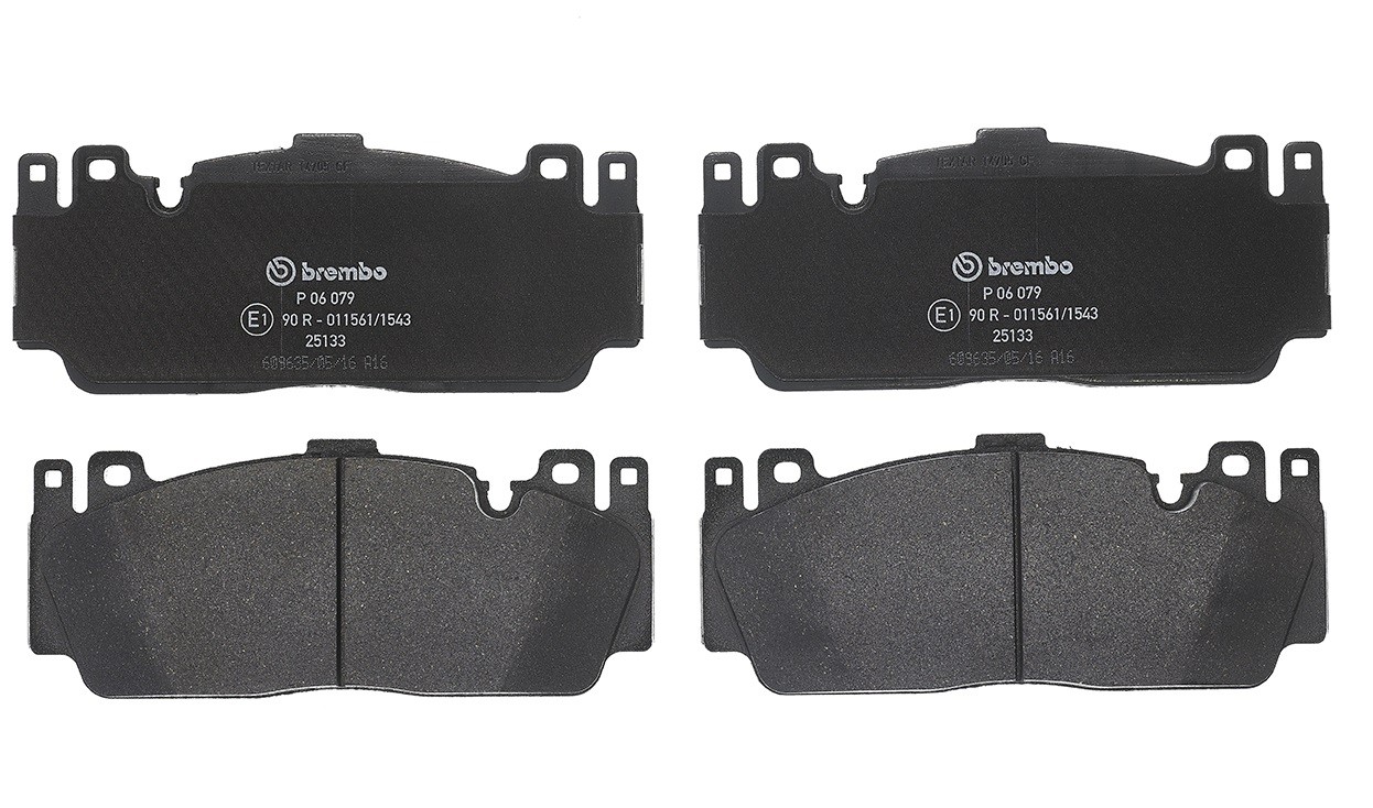 Für BREMBO P 06 079 Brake Pad Set, disc brake P 06 079 Brake pads set front , f - Bild 6