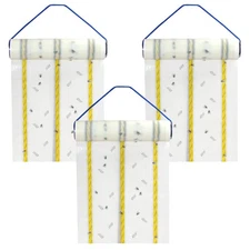 PIC Fly Ribbon XL - Fly Traps for Outdoors and Barns, Paper, 40FT Roll (3 Pack)