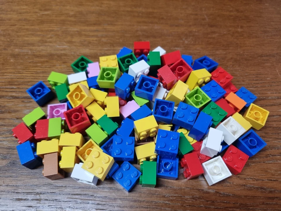 LEGO 300 Hohe und Zweireihige Basic Steine zu Verkaufen. Inkl. Versand. Top - Bild 2 von 4