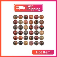 8mm Natural Picasso Jasper Beads, 100Pcs Genuine Semi Precious Gemstone Round Sp