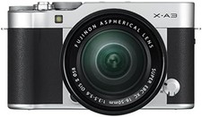 FUJIFILM Mirrorless Digital Camera X-A3 Lens Kit Silver X-A3LK-XC-S