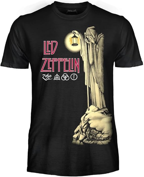 Футболка LED Zeppelin Erwachsene Einsiedler Baumwolle Offiziel Оригинал 5690₽
