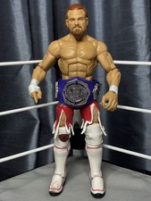 Buddy Murphy - Elite 72 with Cruiserweight Title WWE Mattel AEW Elite Ultimat...