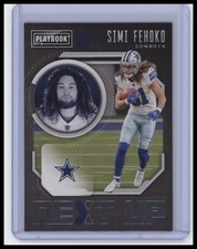2021 Panini Playbook #NXT-SFE Simi Fehoko Next Up RC