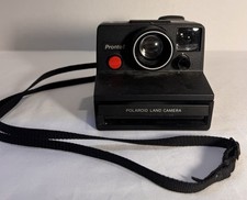 Vintage Polaroid Land Camera Pronto  w/ Strap