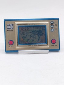 Nintendo Game & Watch Argentina TL-28 Turtle Bridge + OC-22 Octopus working
