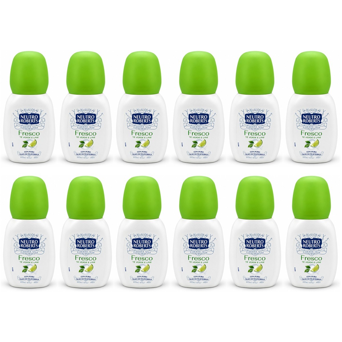 NEUTRO ROBERTS Fresco Tè Verde E Lime - Deodorante Spray No Gas 75 ml - Immagine 2
