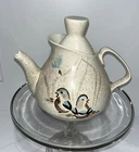 Vintage Red Wing Bob White Quail Tea Pot or Coffee Pot Excellent Condition