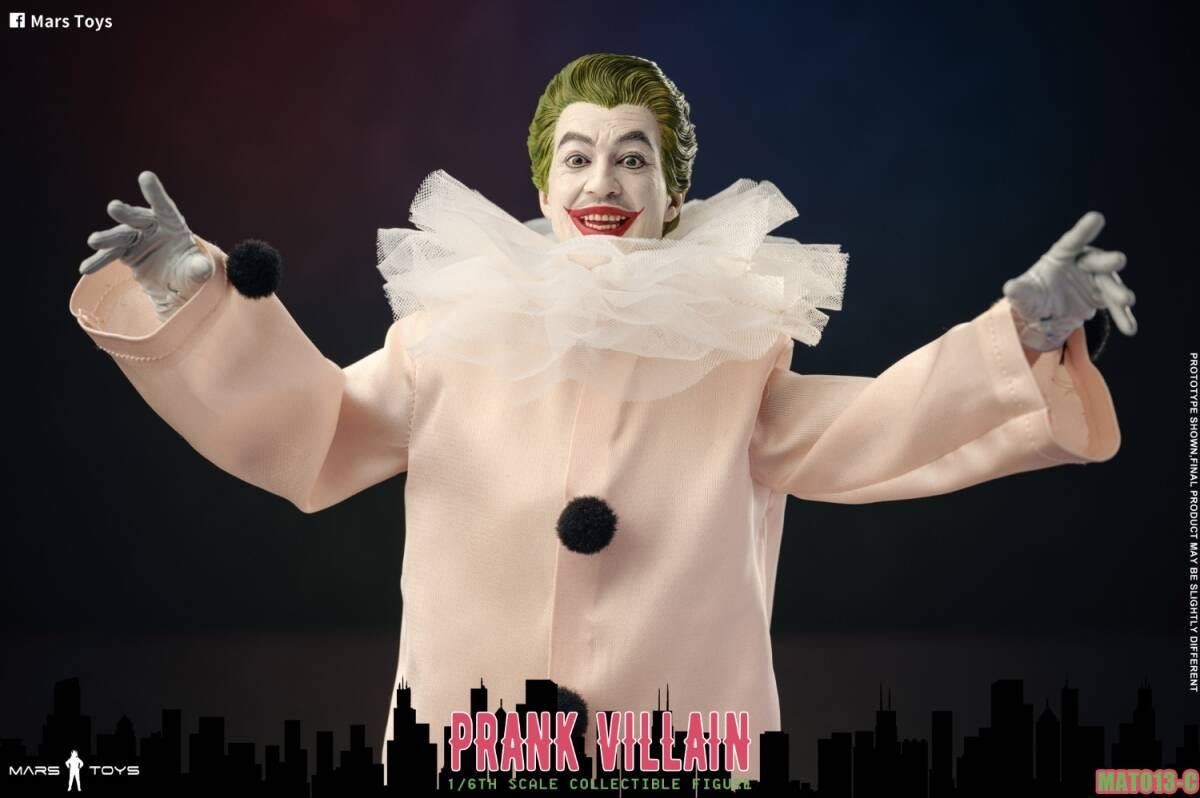 Mars Toys 1/6 ジョーカー 1966.Ver Mars Toys MAT013B 1/6 Prank Villain Joker 1966 Action Figure