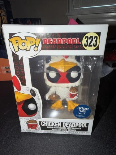 Chicken Deadpool (323) Amazon Treasure Truck Sticker Exclusive Funko Pop