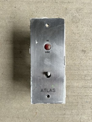 Atlas Elevator Call Station Stainless Steel With Red Jewel Light